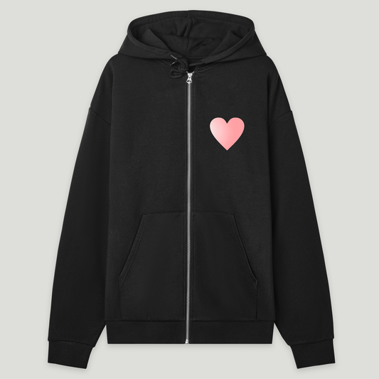 Zip Hoodie Ballerina Pink